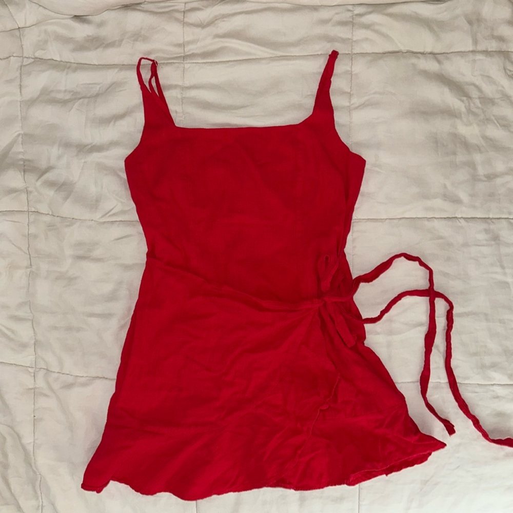 ~princess polly love lane mini dress red